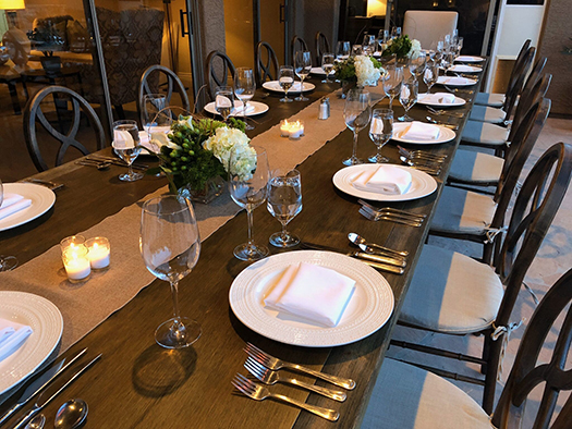 Intimate Dinner Parties